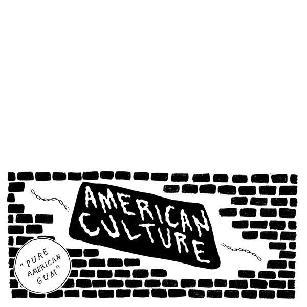 American Culture - Pure American Gum - VG+ LP Record 2015 Jigsaw Lightning Charged USA Vinyl & Insert - Indie Rock / Lo-Fi - Shuga Records