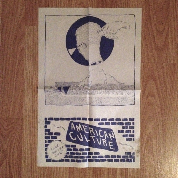 American Culture - Pure American Gum - VG+ LP Record 2015 Jigsaw Lightning Charged USA Vinyl & Insert - Indie Rock / Lo-Fi - Shuga Records