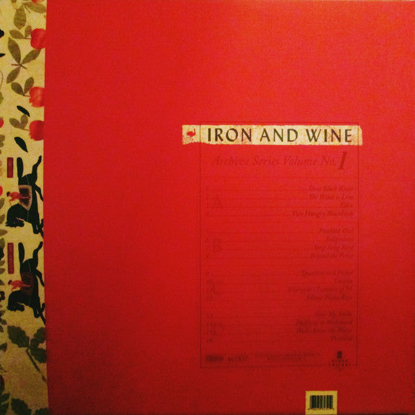 Iron And Wine ‎– Archive Series Volume No. 1 - New 2 LP Record 2015 Black Cricket USA White Vinyl - Rock / Acoustic / Lo-Fi - Shuga Records