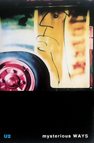 U2 - Mysterious Ways - VG+ Cassette EP 1991 Island USA Tape - Pop Rock / Alternative Rock / Ambient - Shuga Records