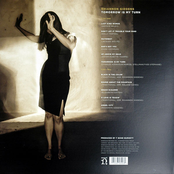 Rhiannon Giddens - Tomorrow Is My Turn - Mint- LP Record 2015 Nonesuch USA Vinyl & Insert - Folk / Blues - Shuga Records