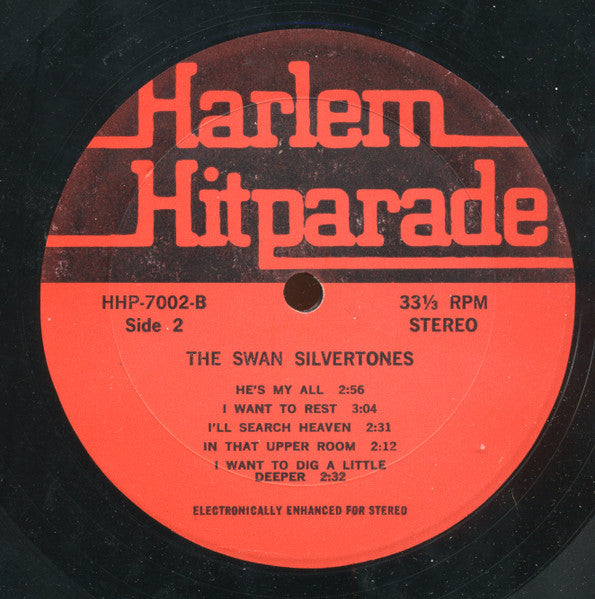 The Swan Silvertones - The Swan Silvertones (1959) - VG LP Record 1960s Harlem Hitparade USA Vinyl - Soul / Gospel