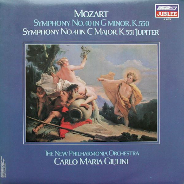 Carlo Maria Giulini - Mozart - Symphony No. 40 & 41 - New (saw mark in cover) LP Record 1981 London Jubilee Netherlands Vinyl - Classical - Shuga Records