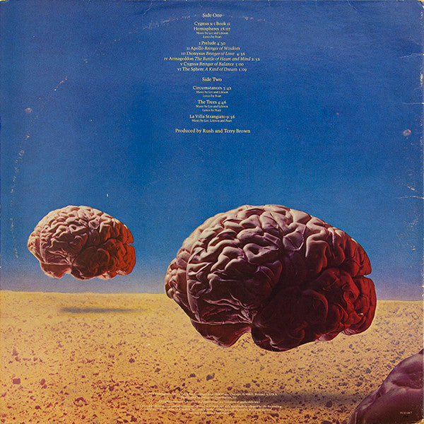 Rush - Hemispheres - VG+ LP Record 1978 Mercury USA Original Vinyl - Hard Rock / Prog Rock - Shuga Records