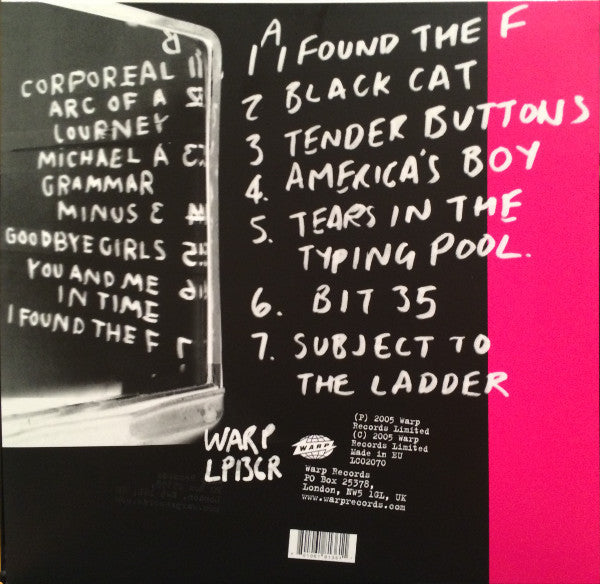 Broadcast - Tender Buttons (2005) - Mint- LP Record 2015 Warp UK Vinyl - Indie Rock / Experimental / Dream Pop - Shuga Records
