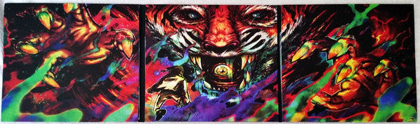 Various - Hotline Miami 2: Wrong Number - Mint- 3 LP Record 2015 Iam8bit USA Blue, Pink, Green (B) Version Vinyl & Download - Soundtrack / Video Game Music / Synthwave - Shuga Records