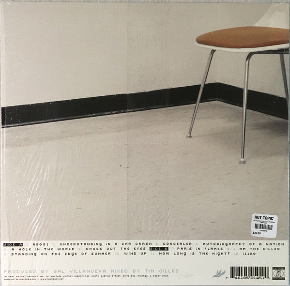 Thursday ‎– Full Collapse (2001) - New LP Record 2013 Victory USA Black Vinyl & Insert - Pop Punk / Emo