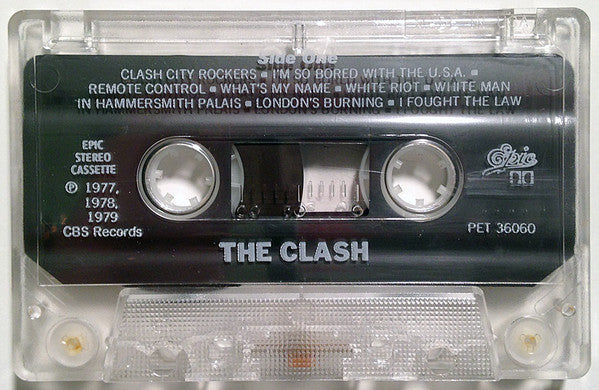 The Clash - The Clash (1977) - Mint- Cassette 1980s Epic USA Tape - Rock / Punk / Dub - Shuga Records
