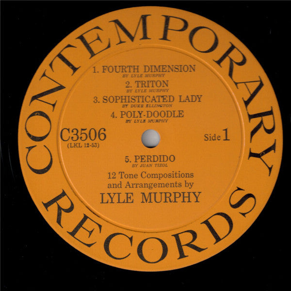 Lyle Murphy 's Music With André Previn, Curtis Counce, Buddy Collette, Shelly Manne – 'Gone With The Woodwinds!' - Mint- LP Record 1957 Contemporary USA Mono Vinyl - Jazz / Twelve-tone / Modern - Shuga Records