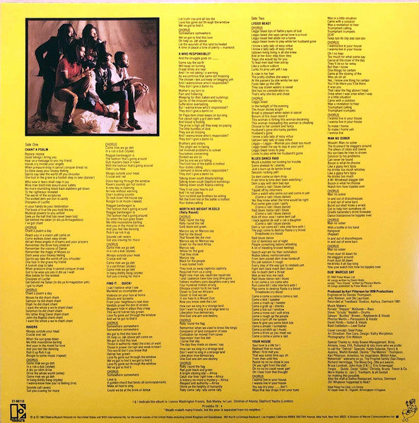 Steel Pulse – True Democracy (1982) - VG LP Record 1985 Elektra USA Vinyl - Reggae / Roots Reggae - Shuga Records