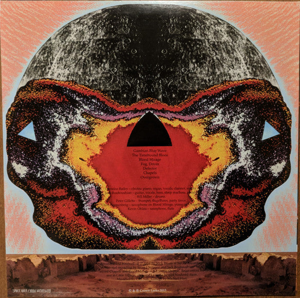 Crown Larks - Blood Dancer - VG+ LP Record 2015 Space Lung Land Breathing Vinyl - Chicago Psychedelic Rock / Experimental / Noise / Prog