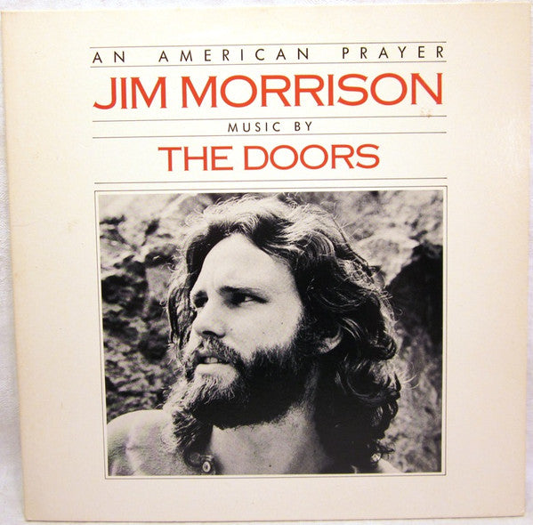 Jim Morrison Music By The Doors - An American Prayer - VG+ LP Record 1978 Elektra USA Vinyl (Red Label) - Psychedelic Rock / Spoken Word - Shuga Records