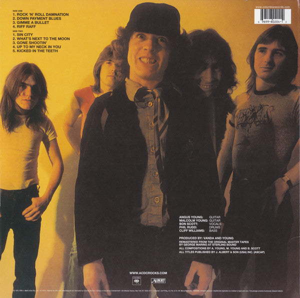 AC/DC - Powerage (1978) - New LP Record 2003 CBS USA 180 gram Vinyl - Hard Rock - Shuga Records