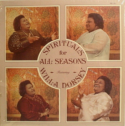 Willa Dorsey - Spirituals For All Seasons - VG+ LP Record 1977 Self-released Texas USA Vinyl - Gospel - Shuga Records