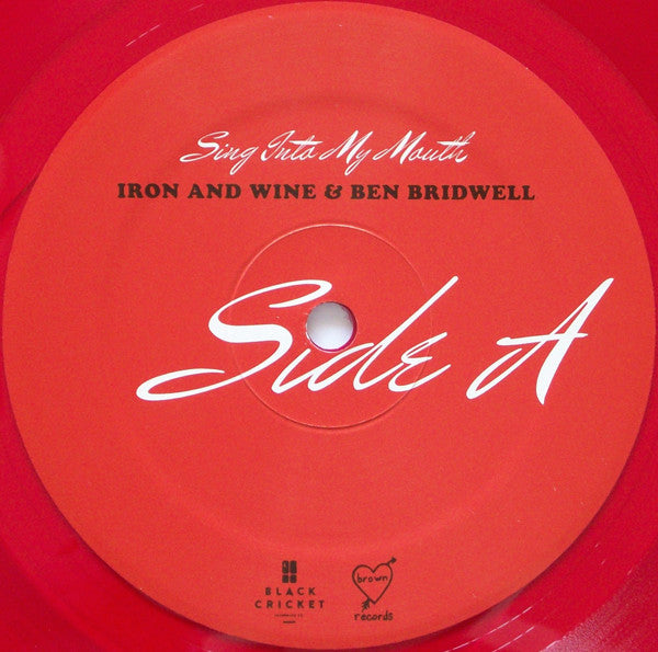 Iron And Wine and Ben Bridwell – Sing Into My Mouth - New LP Record 2015 Black Cricket Brown Website Exclusive USA Red Vinyl - Indie Rock / Indie Folk - Shuga Records
