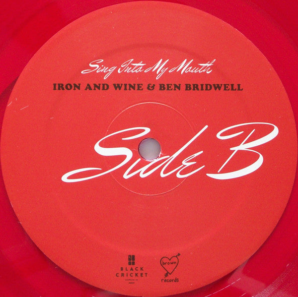 Iron And Wine and Ben Bridwell – Sing Into My Mouth - New LP Record 2015 Black Cricket Brown Website Exclusive USA Red Vinyl - Indie Rock / Indie Folk - Shuga Records