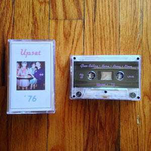 Upset - '76 - New Cassette EP 2015 Lauren USA Clear Tape - Indie Rock - Shuga Records