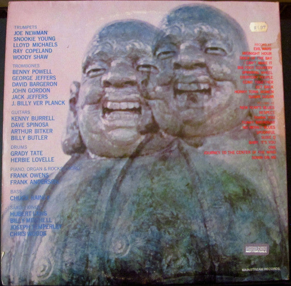 Ernie Wilkins, Joe Newman, Snookie Young, Dave Spinosa, Grady Tate, Chuck Rainey, Hubert Laws, Woody Shaw, Kenny Burrell - Screaming Mothers - Mint- 2 LP Record 1974 Mainstream USA Promo Label Vinyl - Jazz / Funk / Bop - Shuga Records