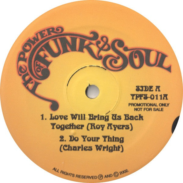 Roy Ayers / Charles Wright / B.T. Express / Raydio - The Power Of Funk & Soul - New EP Record 2002 USA Vinyl - Funk / Soul