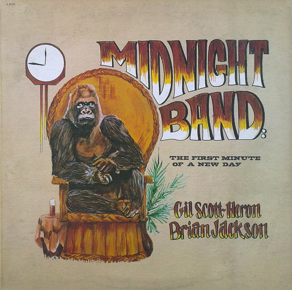 Gil Scott-Heron & Brian Jackson - The First Minute Of The Day - VG+ (VG- low grade cover) LP Record 1975 Arista USA Original Vinyl - Jazz / Fusion / Soul-Jazz - Shuga Records
