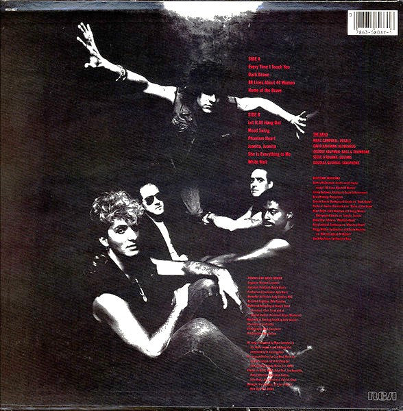 The Nails - Mood Swing - Mint- LP Record 1984 RCA USA Vinyl - New Wave / Alternative Rock - Shuga Records