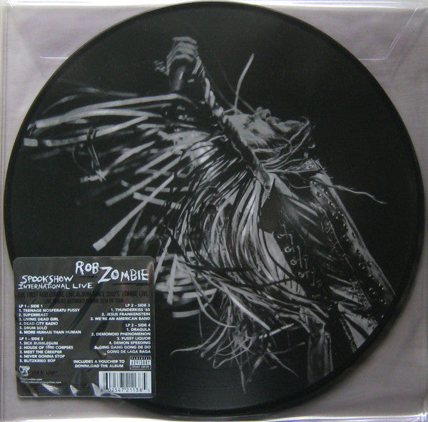 Rob Zombie – Spookshow International Live - New 2 LP Record Store Day 2015 Zodiac Swan T-Boy RSD Picture Disc Vinyl - Rock / Industrial - Shuga Records