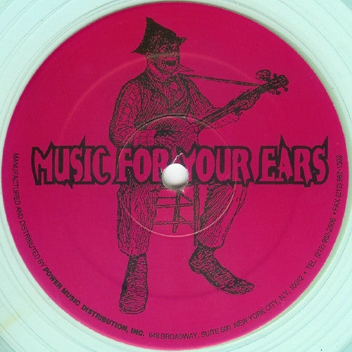 David Alvarado / The Funky Horns - Aurora / Blow VG+ 12" Single Record 1995 Rated X Music For Your Ears USA Promo Clear Vinyl - House / Deep House - Shuga Records