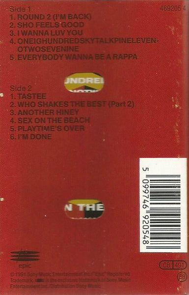 Candyman - Playtime's Over - VG+ Cassette Tape 1991 Epic Netherlands Edition - Hip Hop / RnB / New Jack Swing / Pop Rap - Shuga Records