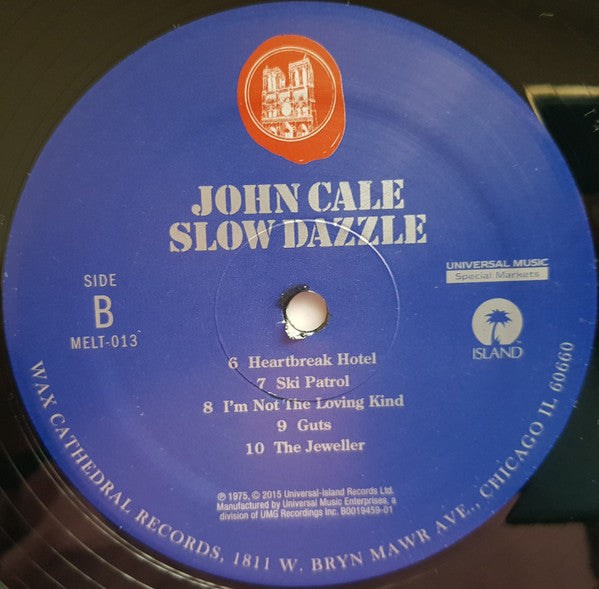John Cale ‎– Slow Dazzle (1975) - Mint- LP Record 2015 Island Wax Cathedral Vinyl - Art Rock - Shuga Records