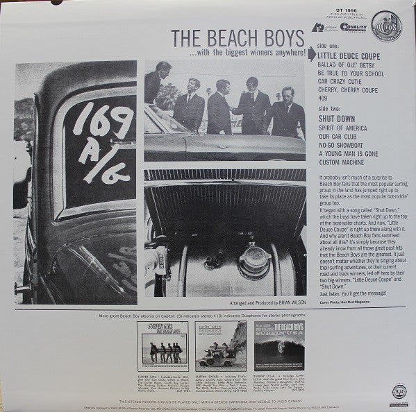 The Beach Boys - Little Deuce Coupe (1963) - New LP Record 2015