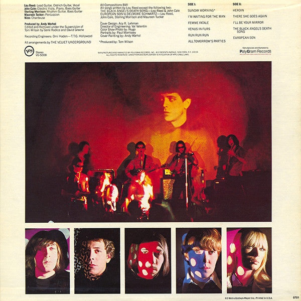The Velvet Underground & Nico - The Velvet Underground & Nico (1967) - Mint- LP Record 1978 Verve USA Mispress Mono/Stereo Vinyl - Psychedelic Rock / Garage Rock / Art Rock - Shuga Records