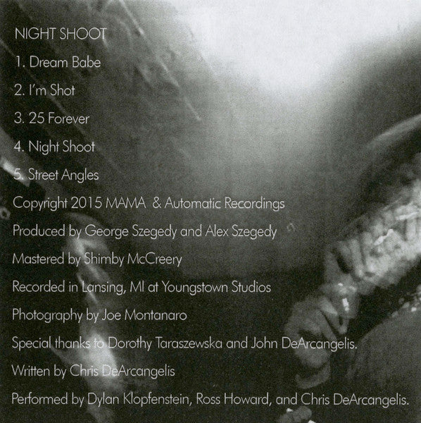 Mama - Night Shoot - New 2x 7" EP Record Box Set 2015 Automatic Recordings Black & Red Splatter Vinyl - Chicago Power Pop / Garage Rock - Shuga Records