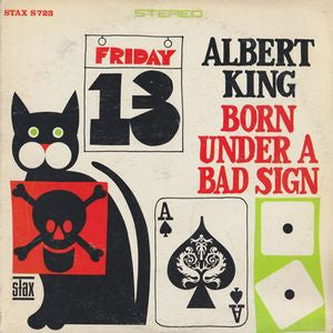 Albert King - Born Under A Bad Sign - VG+ LP Record 1967 Stax USA Original Vinyl - Electric Blues / Delta Blues - Shuga Records