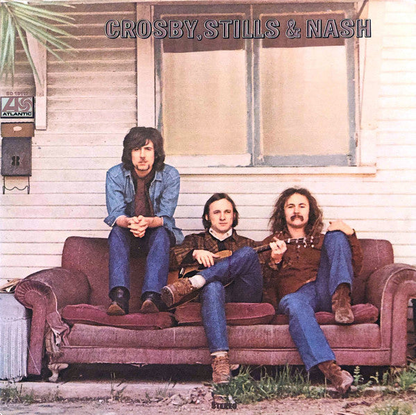 Crosby, Stills & Nash – Crosby, Stills & Nash (1969) - VG+ LP Record 1972 Atlantic Vinyl - Folk Rock - Shuga Records