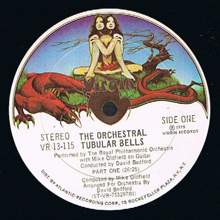 Mike Oldfield & The Royal Philharmonic Orchestra - The Orchestral Tubular Bells - VG+ LP Record 1975 Virgin USA Vinyl - Ambient / Classical - Shuga Records