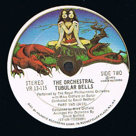 Mike Oldfield & The Royal Philharmonic Orchestra - The Orchestral Tubular Bells - VG+ LP Record 1975 Virgin USA Vinyl - Ambient / Classical - Shuga Records