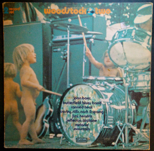 Various – Woodstock Two - VG+ 2 LP Record 1971 Cotillion USA Vinyl - Classic Rock / Psychedelic Rock / Folk Rock