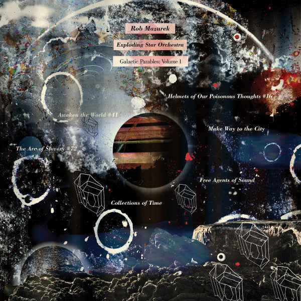 Rob Mazurek & Exploding Star Orchestra - Galactic Parables: Volume 1 - Mint- 3 LP Record 2015 Cuneiform USA Clear Vinyl - Free Jazz / Avant-garde Jazz