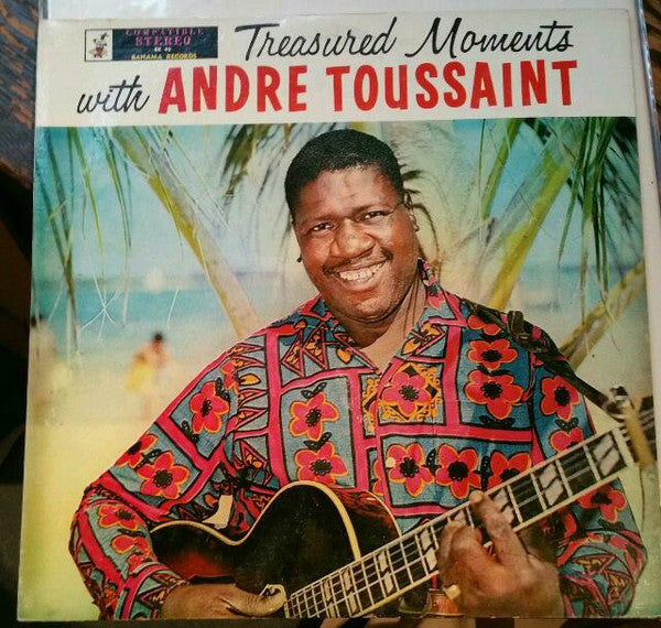 Signed Autographed - Andre Toussaint - Treasured Moments With Andre Toussaint - VG+ LP Record 1965 Bahamas USA Vinyl Calypso / Junkanoo / Reggae - Shuga Records