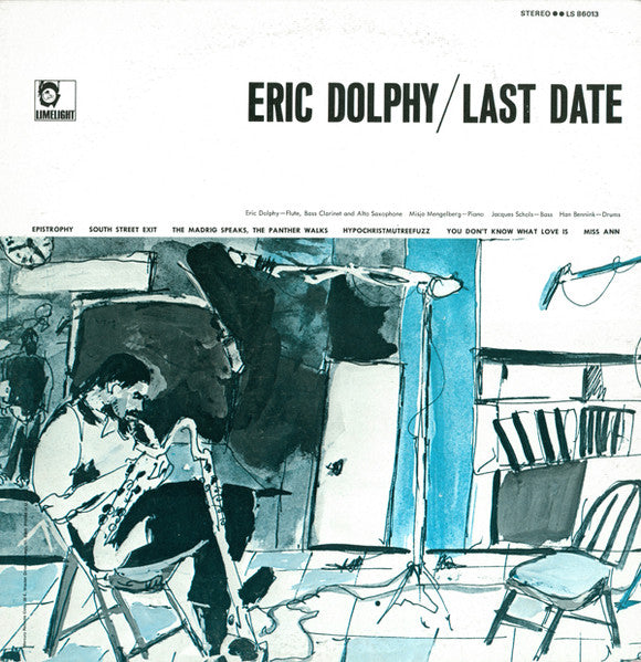 Eric Dolphy - Last Date (1964) - Mint- LP Record 1976 Limelight USA Vinyl - Jazz / Bop / Free Jazz - Shuga Records