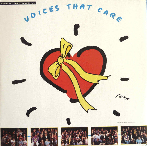 Voices That Care - Voices That Care - VG+ 12" EP Record 1991 Giant USA Vinyl & Peter Max Cover Art - Soul / Spoken Word - Shuga Records