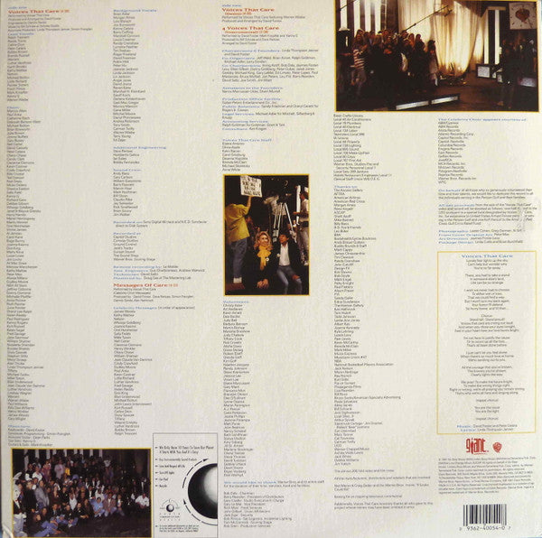 Voices That Care - Voices That Care - VG+ 12" EP Record 1991 Giant USA Vinyl & Peter Max Cover Art - Soul / Spoken Word - Shuga Records