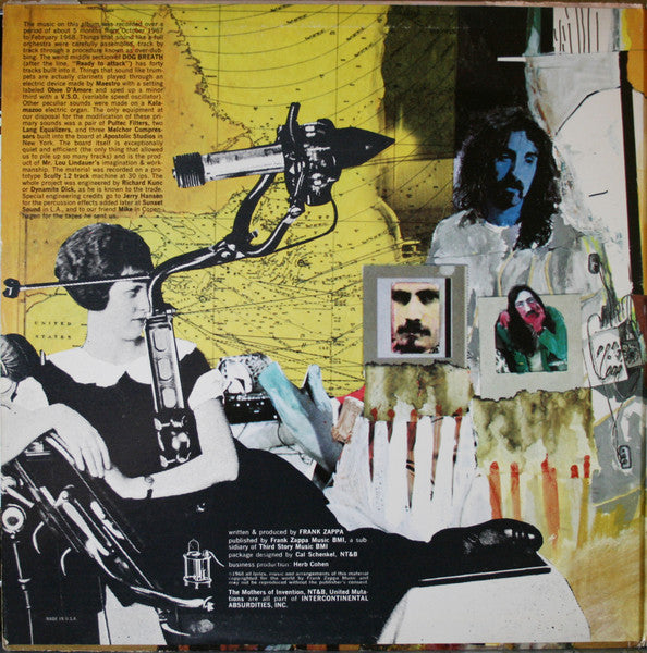 Frank Zappa / The Mothers of Invention - Uncle Meat - VG 2 LP Record 1969 Bizarre Reprise USA Original Withdrawn Version - Psychedelic Rock / Fusion / Avantgarde - Shuga Records