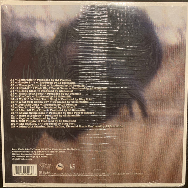 Blaq Poet - Rewind: Deja Screw - VG+ 2 LP Record 2006 Traffic USA Vinyl - Hip Hop - Shuga Records