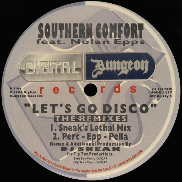 Southern Comfort - Let's Go Disco (The Remixes) - VG 12" Single Record 1996 Digital Dungeon Vinyl - Chicago House - Shuga Records