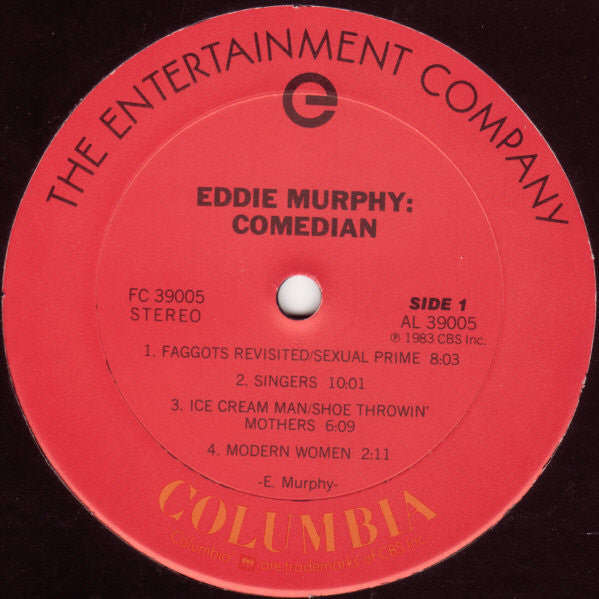 Eddie Murphy - Comedian - Mint- LP Record 1983 Columbia USA Vinyl - Comedy - Shuga Records