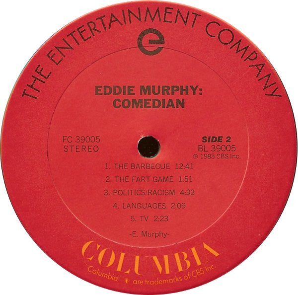 Eddie Murphy - Comedian - Mint- LP Record 1983 Columbia USA Vinyl - Comedy - Shuga Records