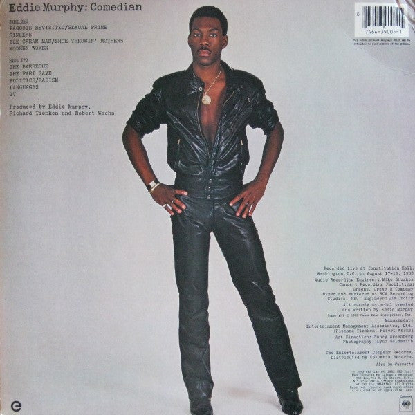 Eddie Murphy - Comedian - Mint- LP Record 1983 Columbia USA Vinyl - Comedy - Shuga Records