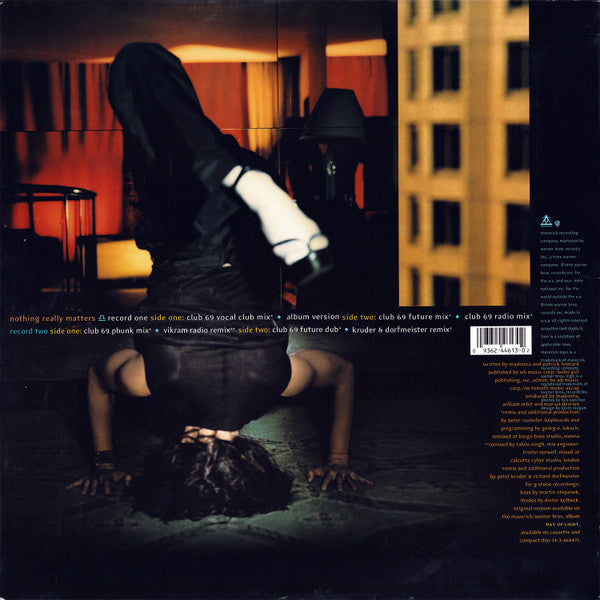 Madonna - Nothing Really Matters - VG+ 2x 12" Single Record 1999 Warner Maverick USA Original Vinyl - House / Pop / Trio Hop - Shuga Records