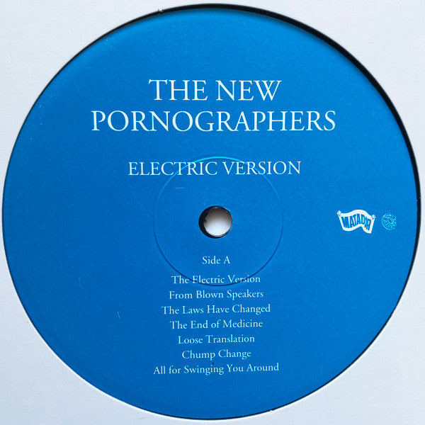 The New Pornographers - Electric Version (2003) - VG+ LP Record 2023 Matador USA Vinyl & Download - Indie Rock - Shuga Records
